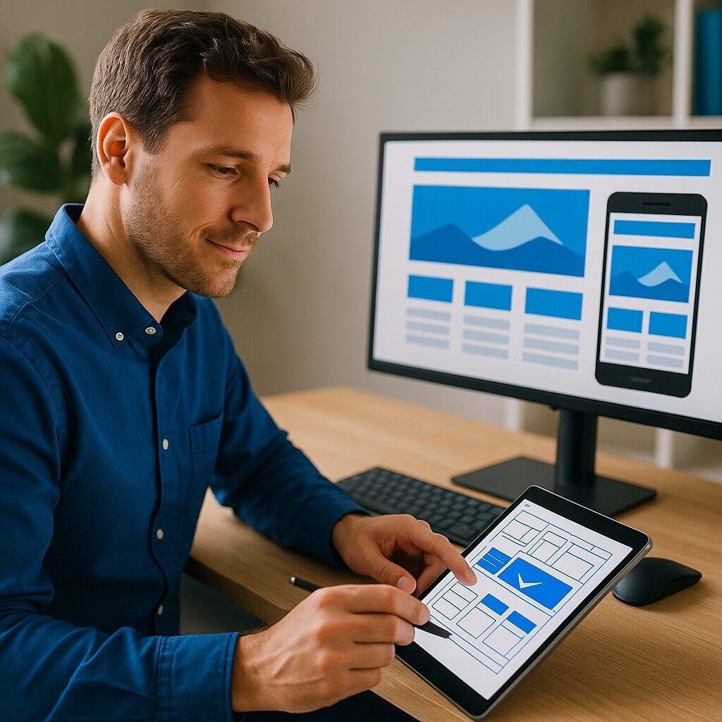 Webdesign – responsive & UI/UX